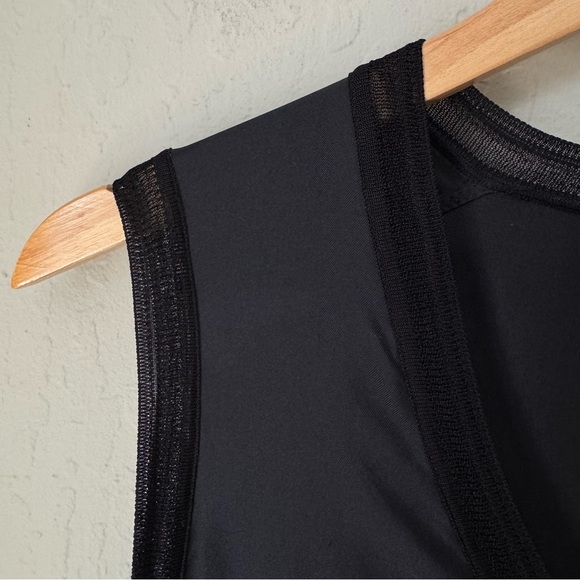 RAG & BONE Maude 100% Silk Sleeveless Black Dress V-Neck Size Small - Picture 6 of 15